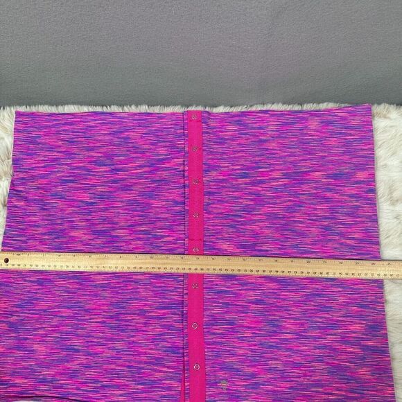 Ivivva Vinyasa Scarf Lululemon Village Chill Scarf Pink Purple Snap Closure Wrap - Picture 3 of 9